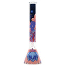 18" 9mm Castle Glassworks Alien Beaker