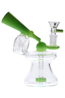 6.5" Megaphone Showerhead Bubbler- Assorted Color