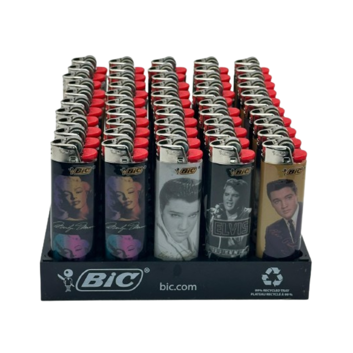 Bic Icon Series Lighter - 50'S/Display