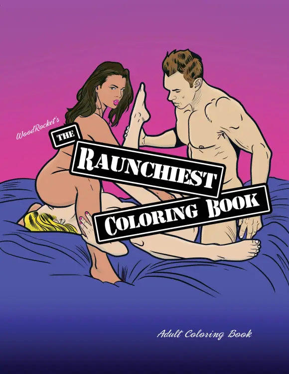 WoodRocket Coloring Book - Adults Only!