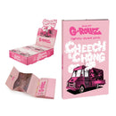 NEW - G-Rollz Cheech & Chong “Tour Bus” Pink Rolling Papers + Tips & Tray (16ct Display)