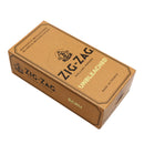 Zig Zag Unbleached Single Wide Papers - 25 Packs/Dispaly