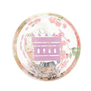 16" 7mm Castle Glassworks Cherry Blossom Beaker