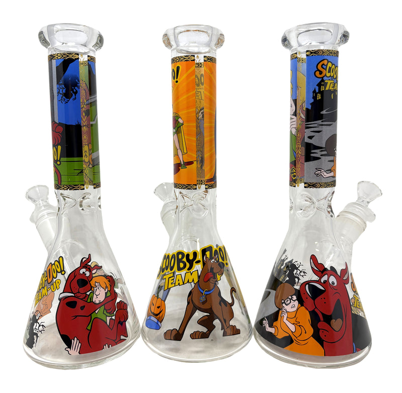 10" Dog Beaker Water Pipe - Assorted Designs