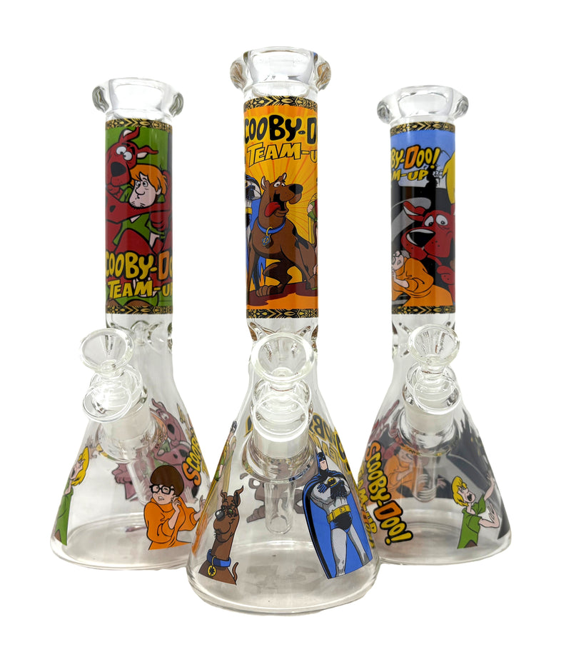 10" Dog Beaker Water Pipe - Assorted Designs