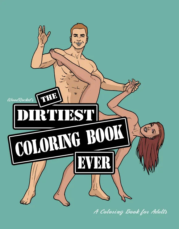WoodRocket Coloring Book - Adults Only!