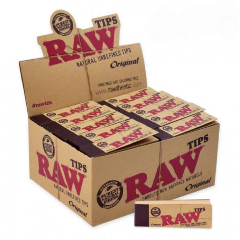 RAW Classic Regular Tips - 50 Packs/Box