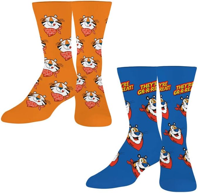 Licensed 2pk Funky Socks - Frosted Flakes