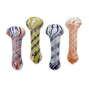 4.5" Heavy Glass Spoon Hand Pipe - Assorted Design