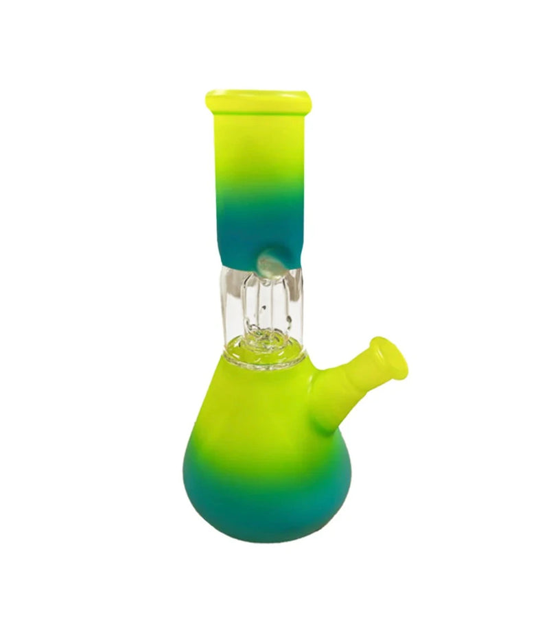 8" Water Pipe with Ice Catcher and Splashguard - Assorted Colors