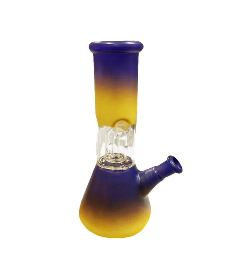 8" Water Pipe with Ice Catcher and Splashguard - Assorted Colors