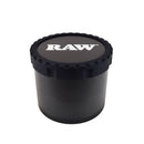 RAW Life 4 Piece Grinder V3 - Black