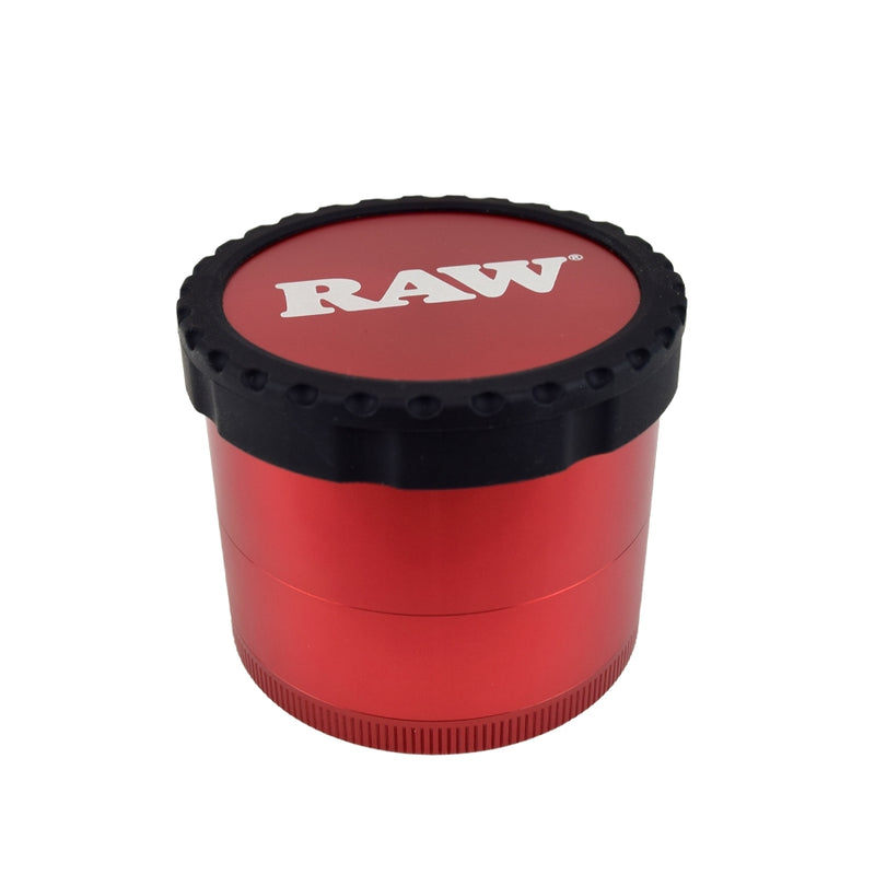 RAW Life 4 Piece Grinder V3 - Red
