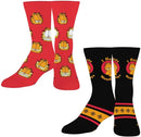 Licensed 2pk Funky Socks - Garfield