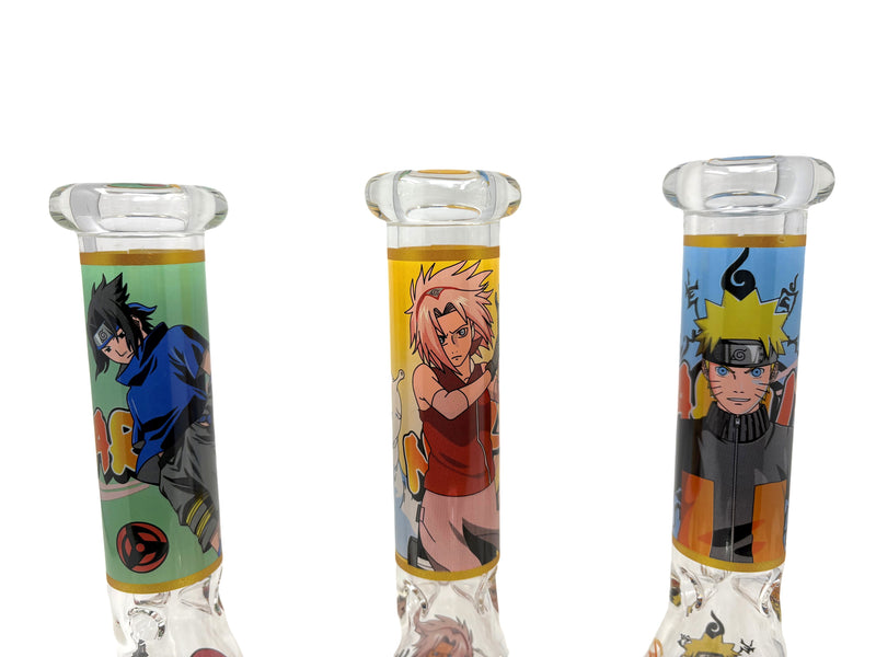 10" Naruto Beakers Water Pipe - Assorted Designs