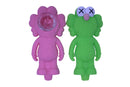 4.5" Kaws Elmo Silicone Hand Pipe - Assorted Colour