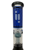 14" 7mm Infyniti Blue Cobra Beaker