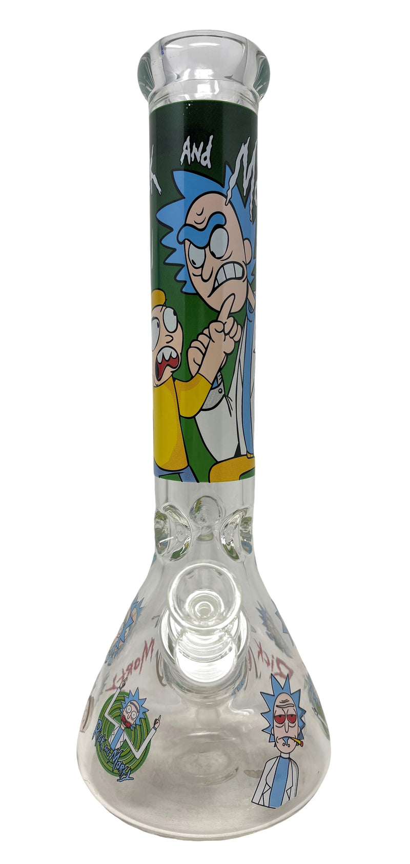 14" 7mm Pirate R&M Beaker Water Pipe