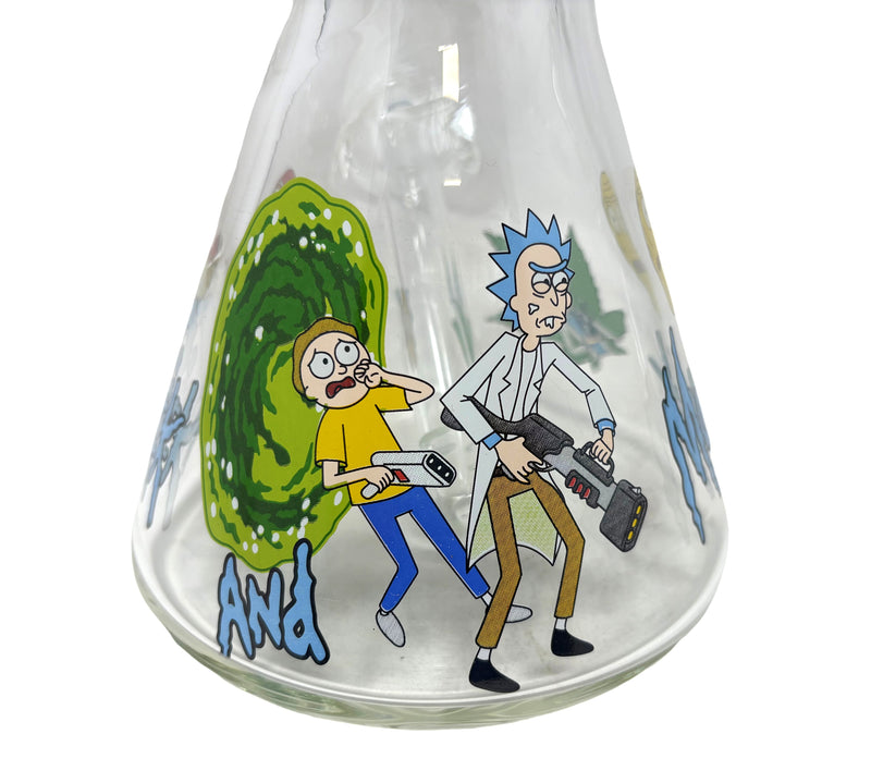 14" 7mm Pirate R&M Beaker Water Pipe