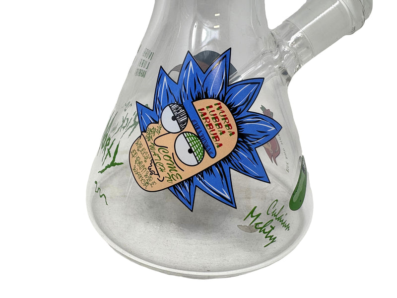 14" 7mm R&M Beaker Water Pipe