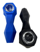 4" Diamond shape Rubber Hand Pipe