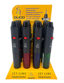 DUCO JET LINE  Frosty Series  Single Torch Flame  - 12 pcs/ Display