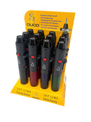 DUCO JET LINE  Frosty Series  Single Torch Flame  - 12 pcs/ Display