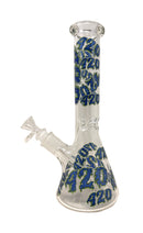 10" 420 Bong  Beaker Water Pipe