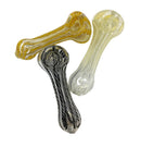 4.5 Heavy Duty Glass Hand Pipe - Assorted Colour