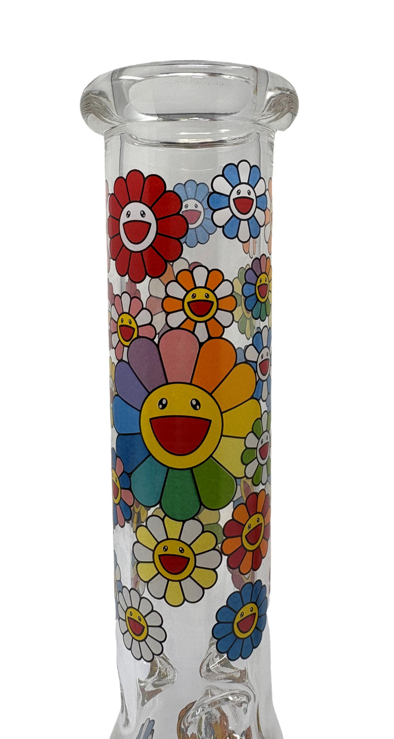 10" Sunflower Beaker Water Pipe - Assorted Design