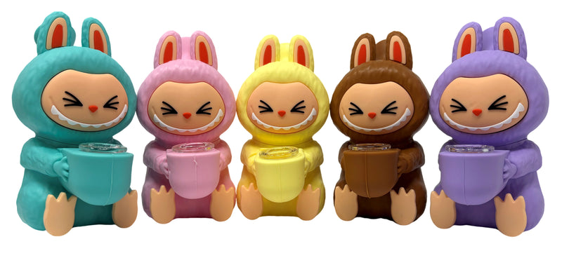 5" Monsters Silicone Water Pipe- Assorted Color
