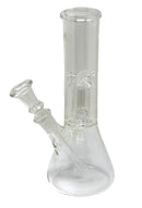 8" Clear Percolator Water Pipe