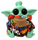5" Baby Yoda Silicone Water Pipe