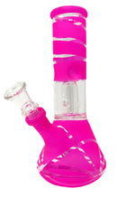8" Lines Spashguard Water Pipe - Assorted Color
