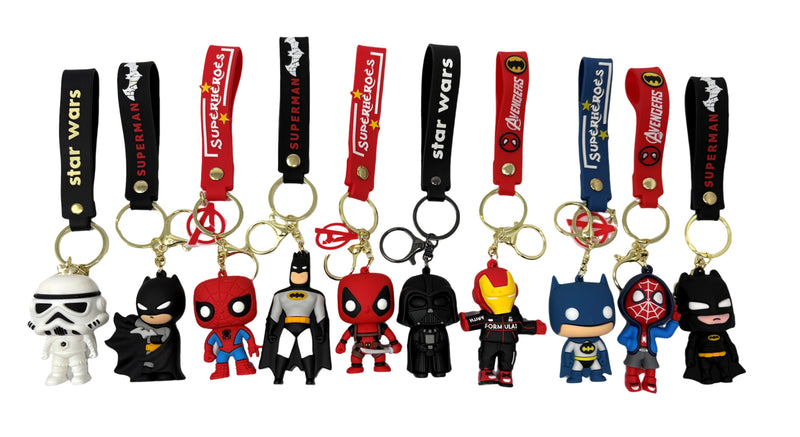 Cute & Unique Cartoon Keychains