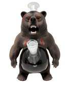 10" Savage Grizzly Bear Bong