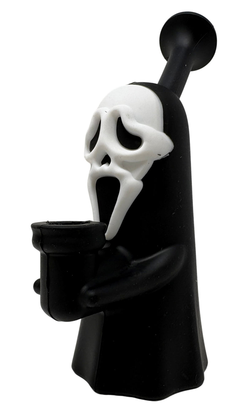 6.5" Silicone Grim Reaper Ghost Bong