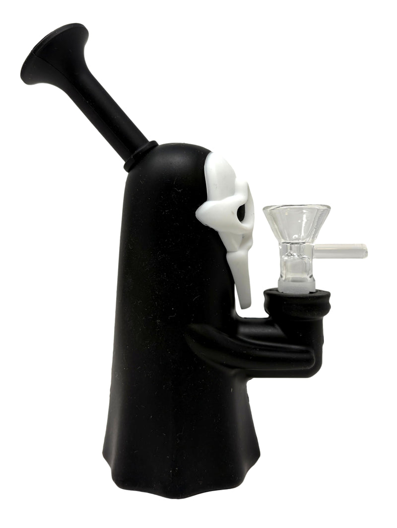 6.5" Silicone Grim Reaper Ghost Bong