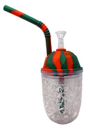 8" The silicone Frosty 420 Slush Bong