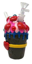7" Sweet Treat Milkshake Water Pipe - Assorted design