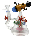 6.5" Undersea Adventure Glass Water Pipe (Limited Edition)