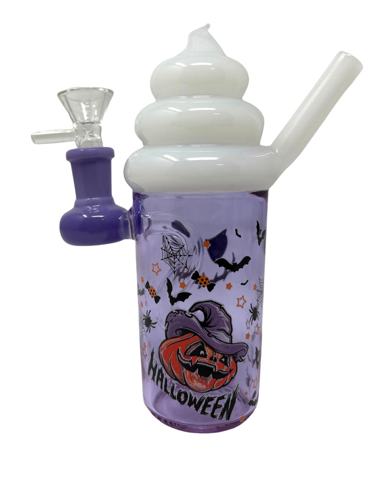 6" Spooky Swirl Halloween Bong