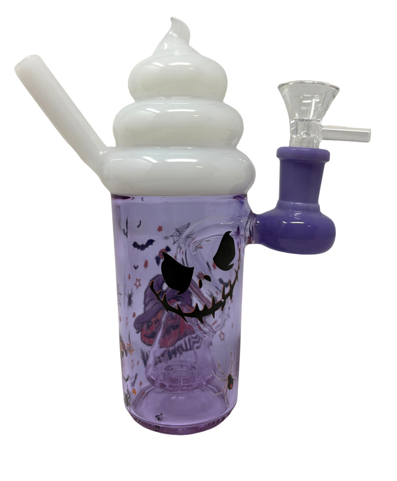 6" Spooky Swirl Halloween Bong