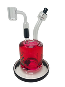 EC420 7" 5mm Freezable Glycerin Dab Rig with Banger