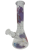 10" 5mm PHOENIX STAR Graffiti Beaker Water Pipe