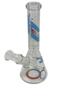 10" 5mm PHOENIX STAR Graffiti Beaker Water Pipe