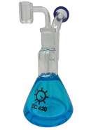 EC420 7" 5mm Freezable Glycerin Beaker Base Dab Rig with Banger