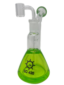 EC420 7" 5mm Freezable Glycerin Beaker Base Dab Rig with Banger