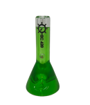 EC420 5" Freezable Glycerin Beaker Base Glass Handpipe