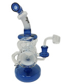 EC420 9.5" Swiss Perc Stemless Dab Rig with Banger